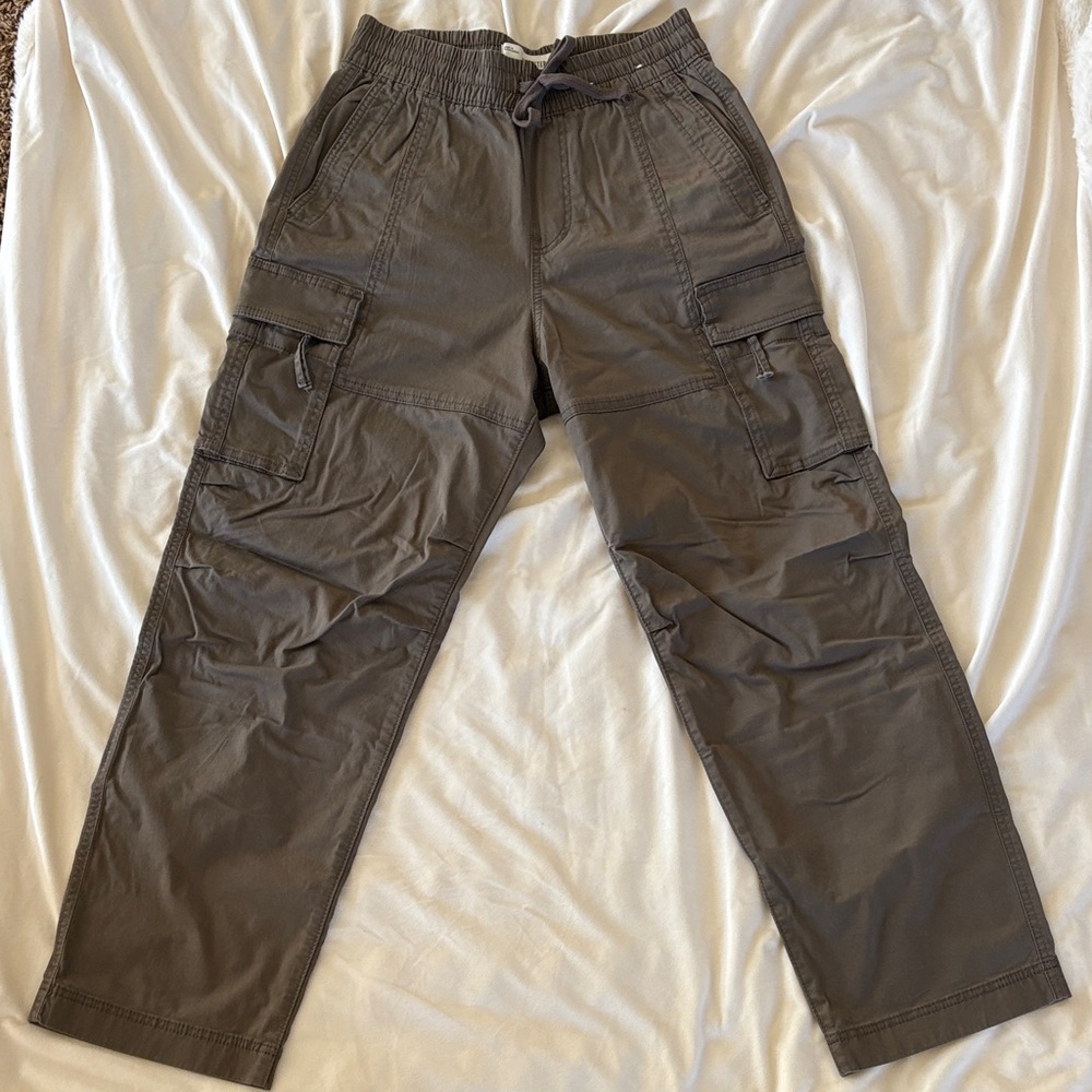 Hollister Men's Cargo Pants - Dark Gray